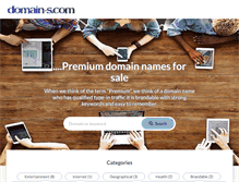 Tablet Screenshot of domain-s.com